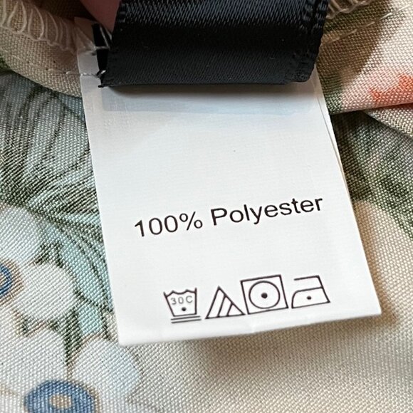 2X/3X Blue And Peach Floral Cold Shoulder Dress By Shein Curve⎜ NIB - Picture 5 of 5